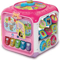 VTech - baby activiteiten kubus - educatief babyspeelgoed - dieren cijfers en kleuren - cadeau - van 9 tot 36 maanden - roze