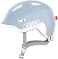 ABUS - ABUS Fietshelm smiley 3.0 ace led pure aqua s - 45-50 cm - blauw - geschikt voor gebruik op kinderfietsen - 230 g