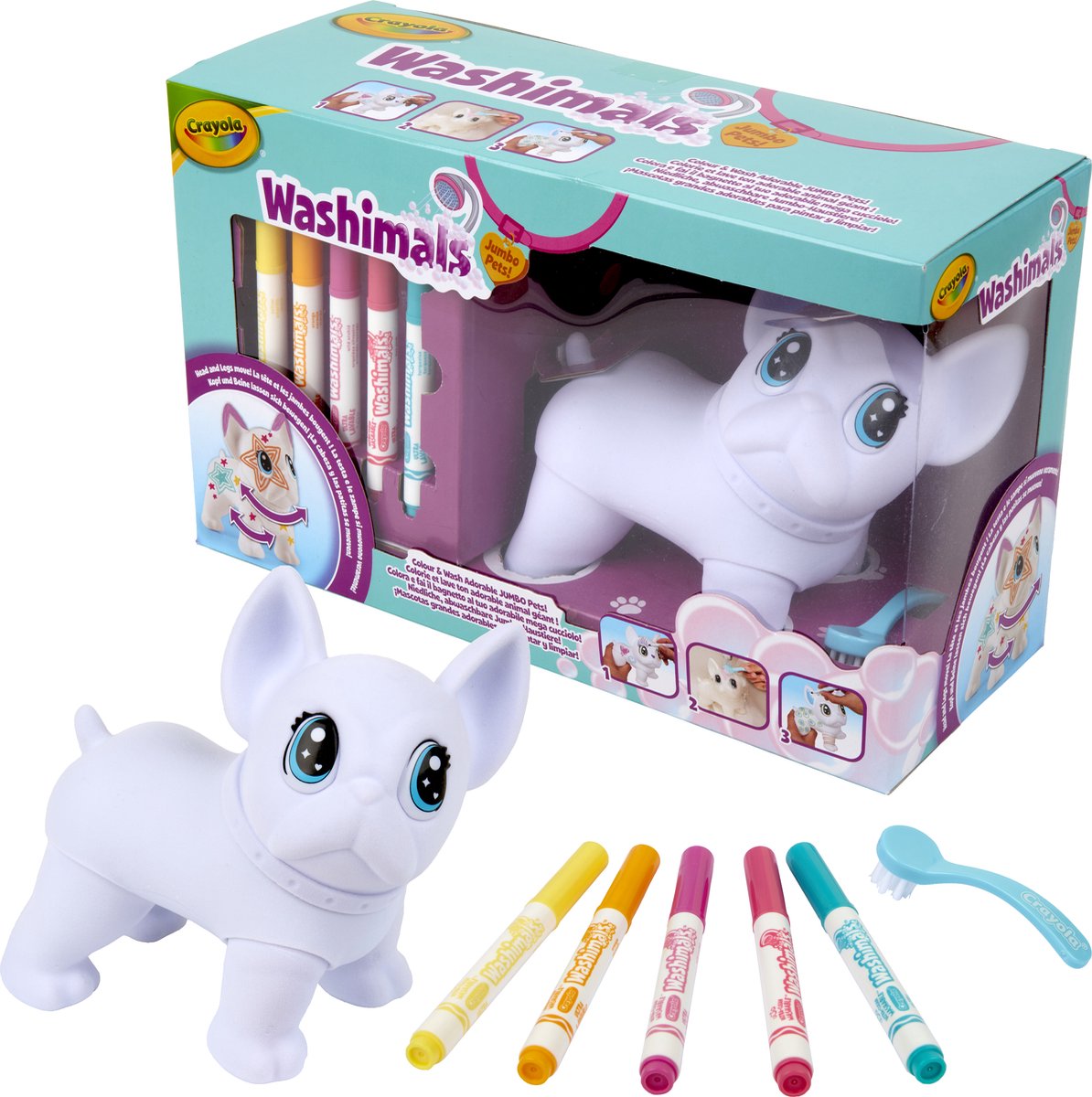 Crayola - washimals jumbo hond wilbur