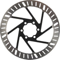 Elvedes primax e remschijf �160mm incl. 6 bouten zwart zilver