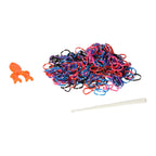 Loom bands polka dots set, 600st.