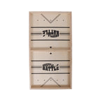 Shuffle houten battle spel
