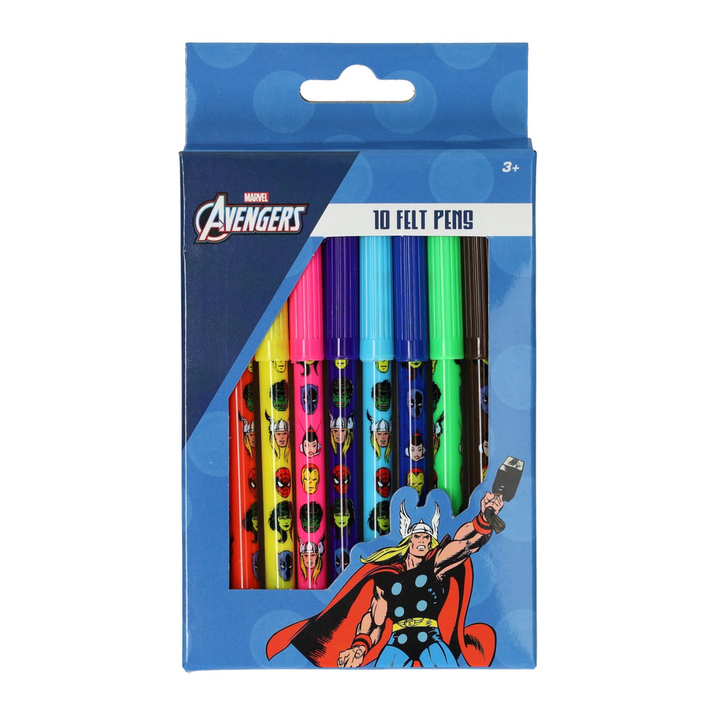 Viltstiften avengers - 10st