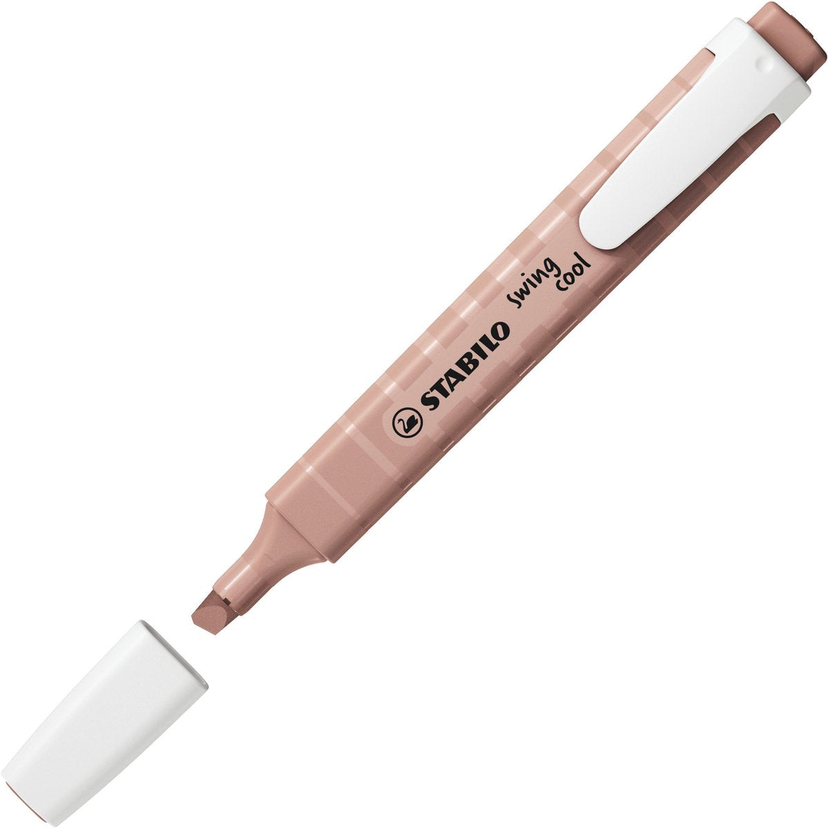Stabilo fluoriscerende markeerstift swing cool nature colors oker 10 stuks