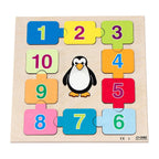 Rolf relief puzzel 10 kleine visjes, 10st.