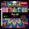 Stabilo pen 68 - viltstift - arty - set met 24 stuks