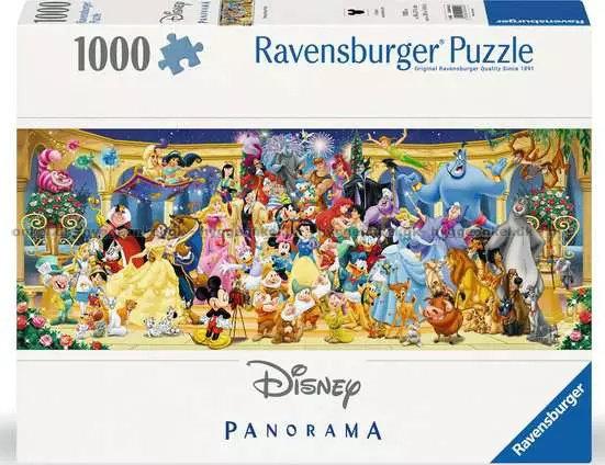 Ravensburger - puzzel disney groepsfoto - 1000 stukjes panorama.