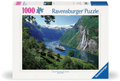 Ravensburger - puzzel landschap noors fjord - 1000 stukjes legpuzzel.