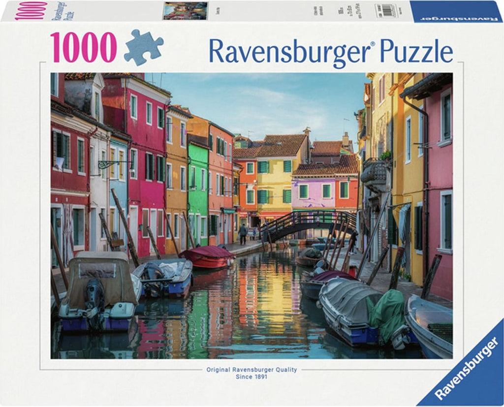 Ravensburger legpuzzel burano italie, 1000st.
