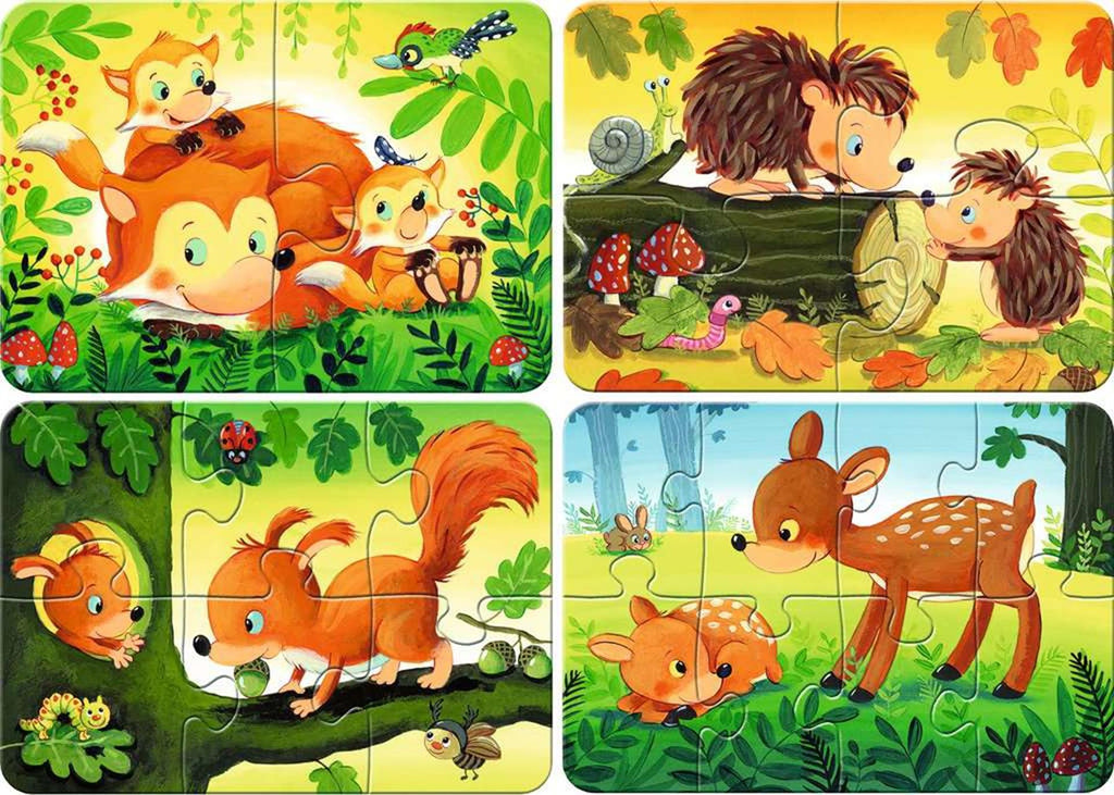 Ravensburger my first puzzel bosdieren