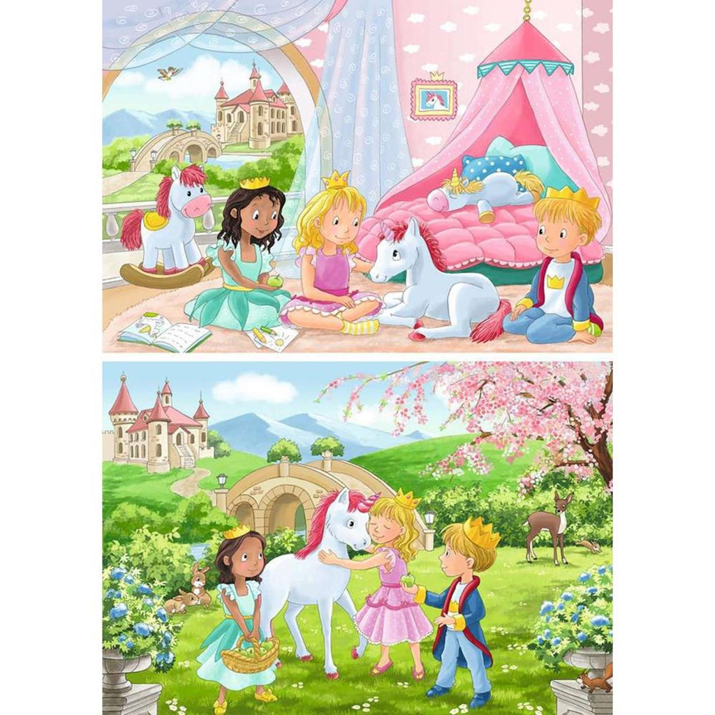 Ravensburger - puzzel prince&princess 2x12
