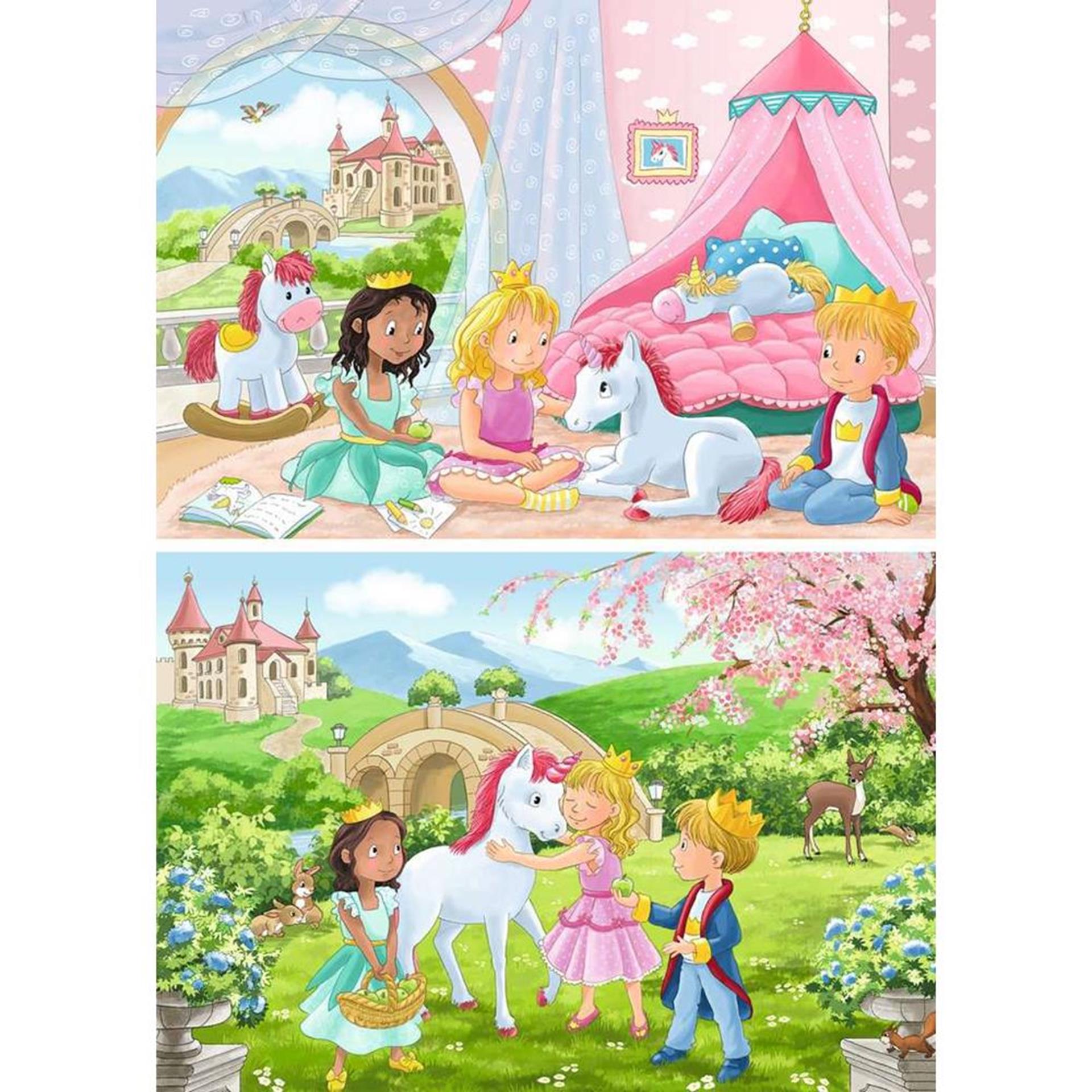 Ravensburger - puzzel prince&princess 2x12