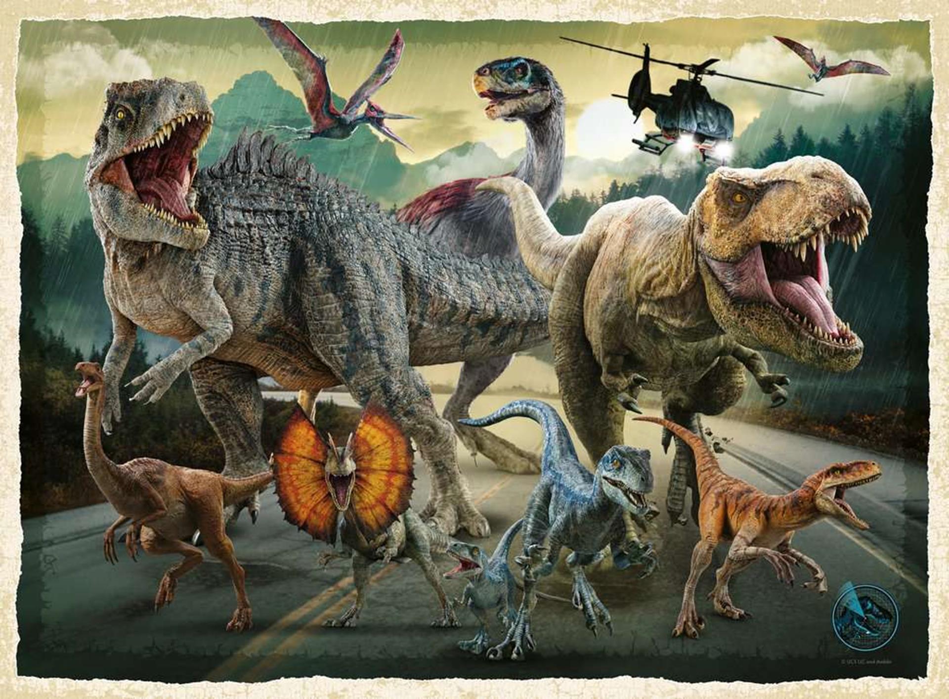Ravensburger puzzel jurassic world 200st