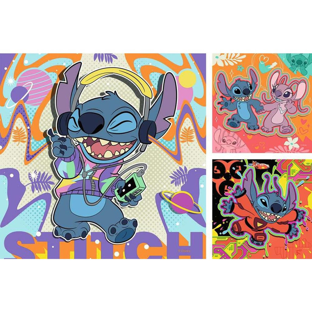 Ravensburger - puzzel stitch 3x49 stukjes