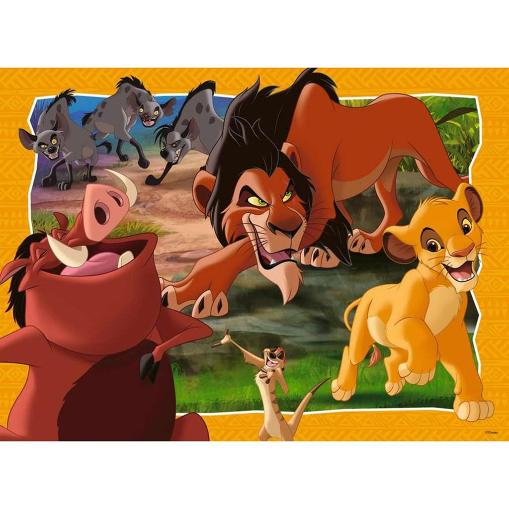 Ravensburger - puzzel lion king 200st