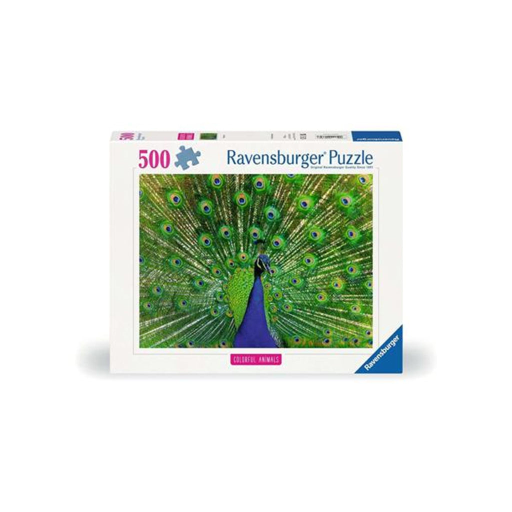 Ravensburger - puzzel peacock 500 stukjes