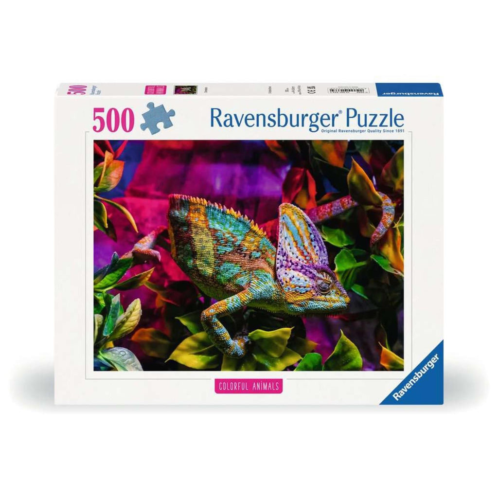 Ravensburger - puzzel chameleon 500 stukjes