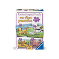 Ravensburger - puzzel - boerderijdierfamilies - my first puzzles