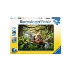 Ravensburger - legpuzzel wonderlijke jungle dieren in het wild - 300st. xxl