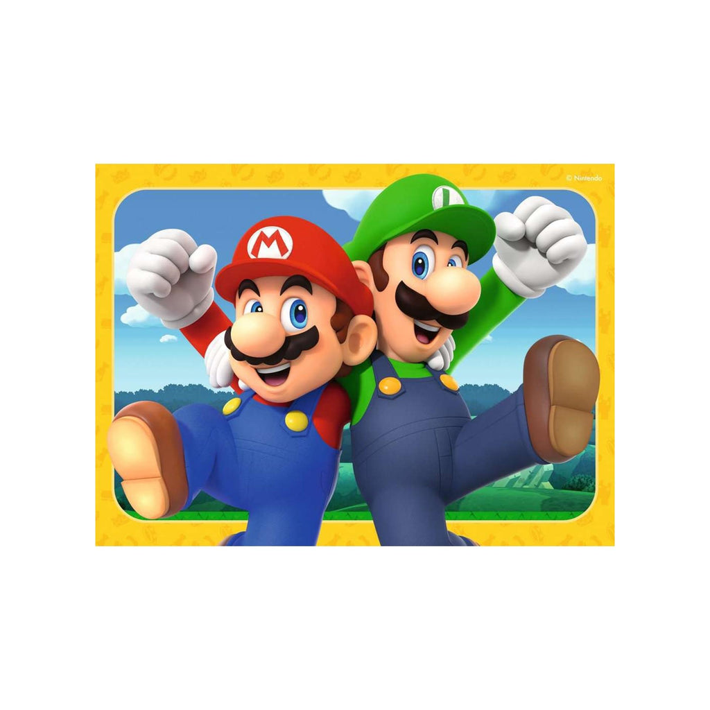 Ravensburger - super mario 4-in-1 puzzel