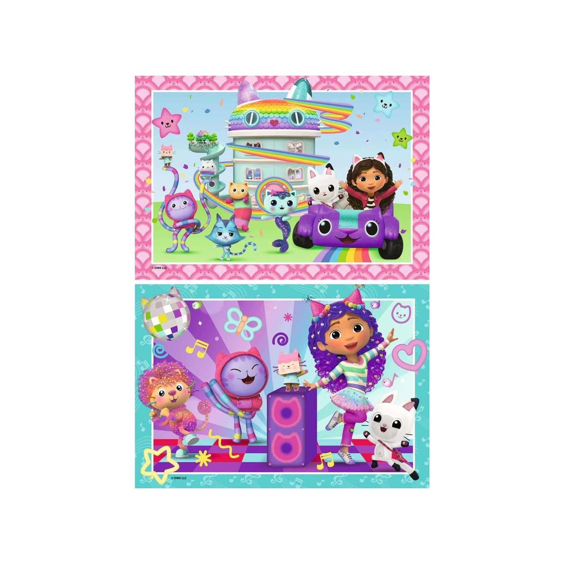Ravensburger - puzzel gabby 2x24 stukjes