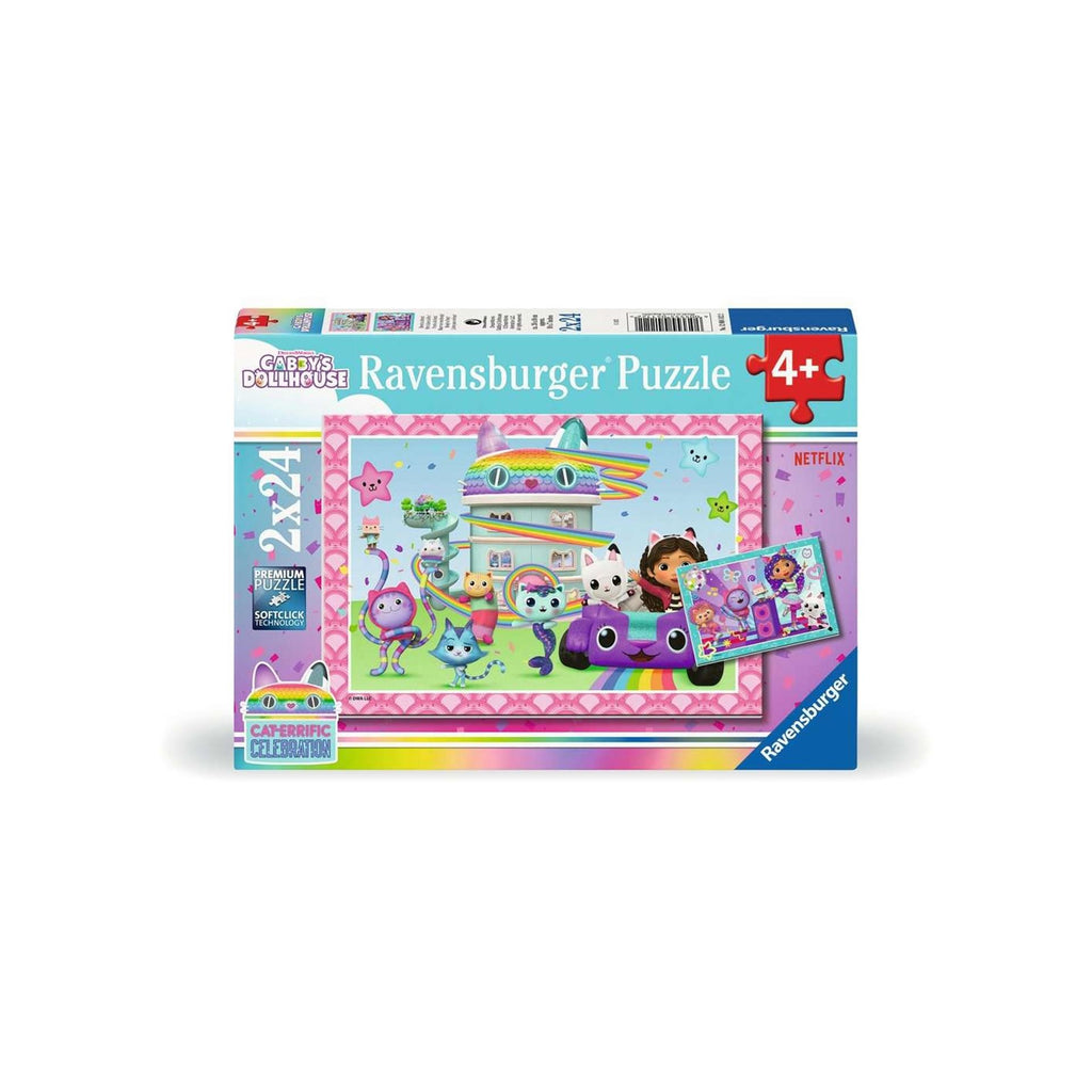 Ravensburger - puzzel gabby 2x24 stukjes
