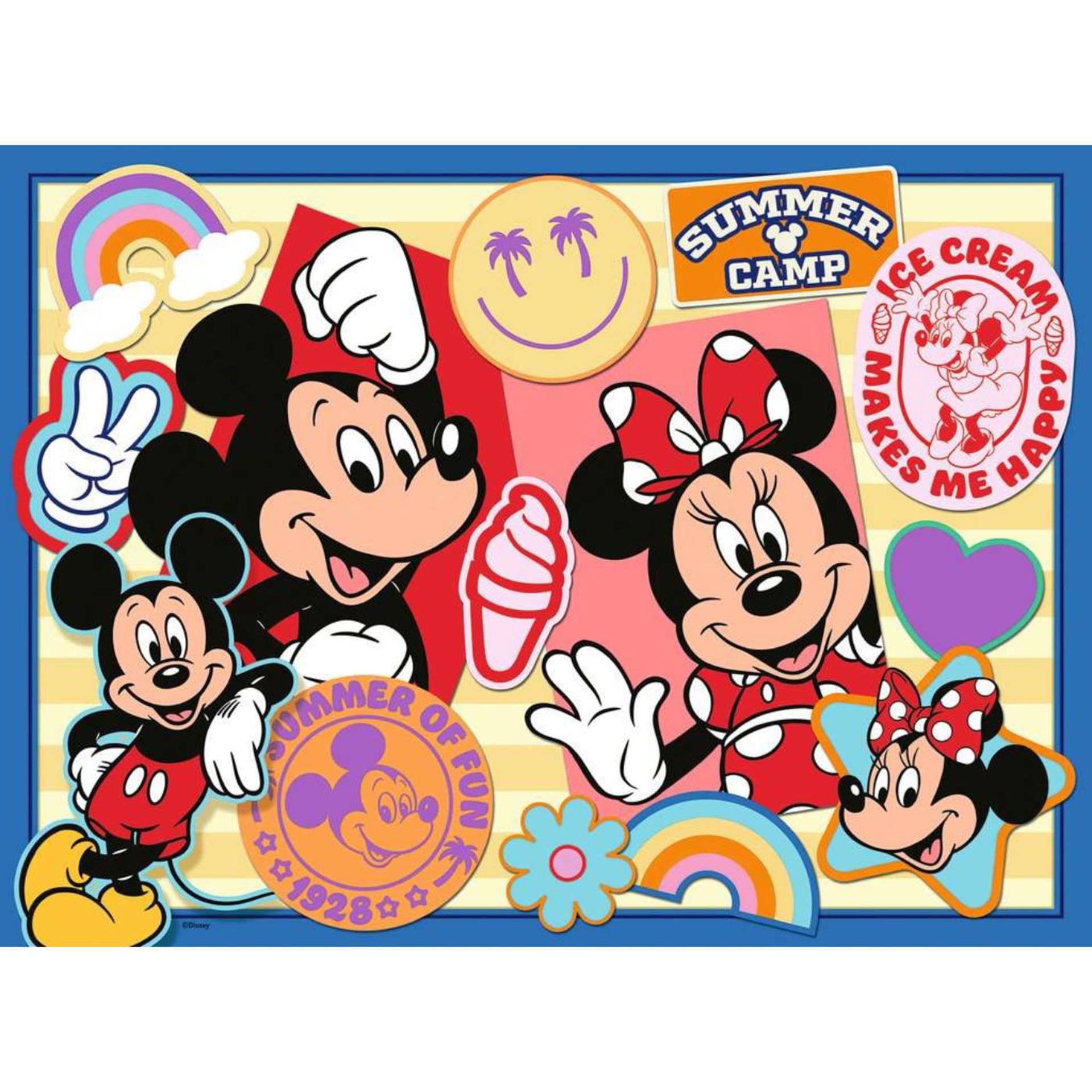 Ravensburger puzzel mickey minnie 200st