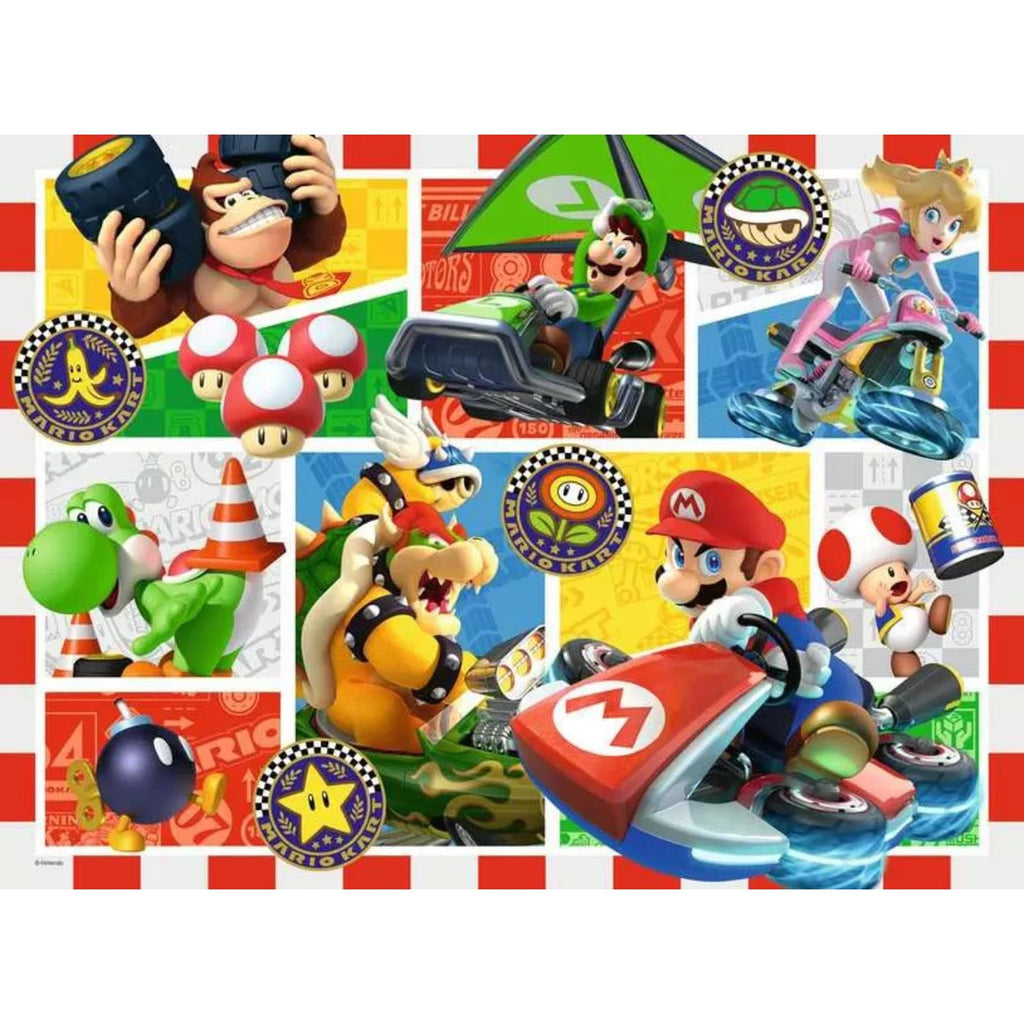 Ravensburger - puzzel mario kart 150st