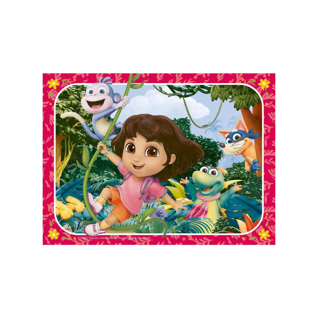 Ravensburger - puzzel dora join the adventure! - legpuzzel - stukjes