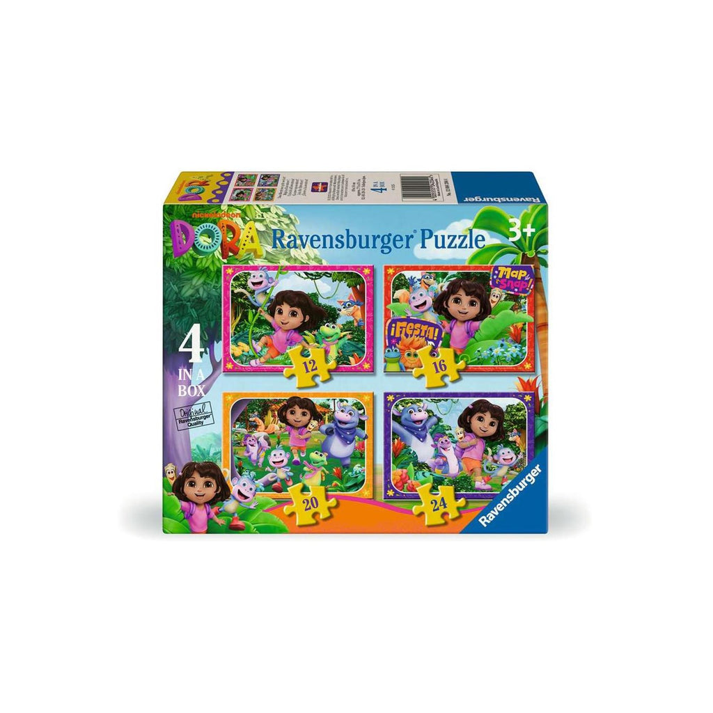 Ravensburger - puzzel dora join the adventure! - legpuzzel - stukjes