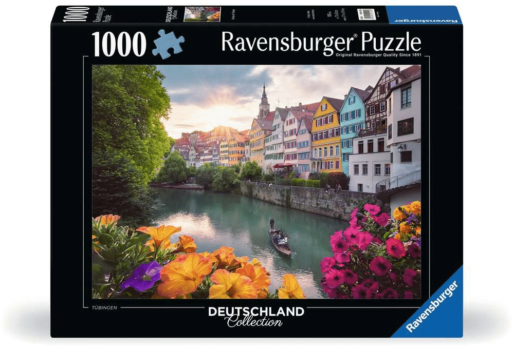 Ravensburger - puzzel ausflug nach tübingen - legpuzzel - 1000 stukjes