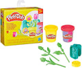 Play-doh lil flowers tulp - 2 kleipotjes.