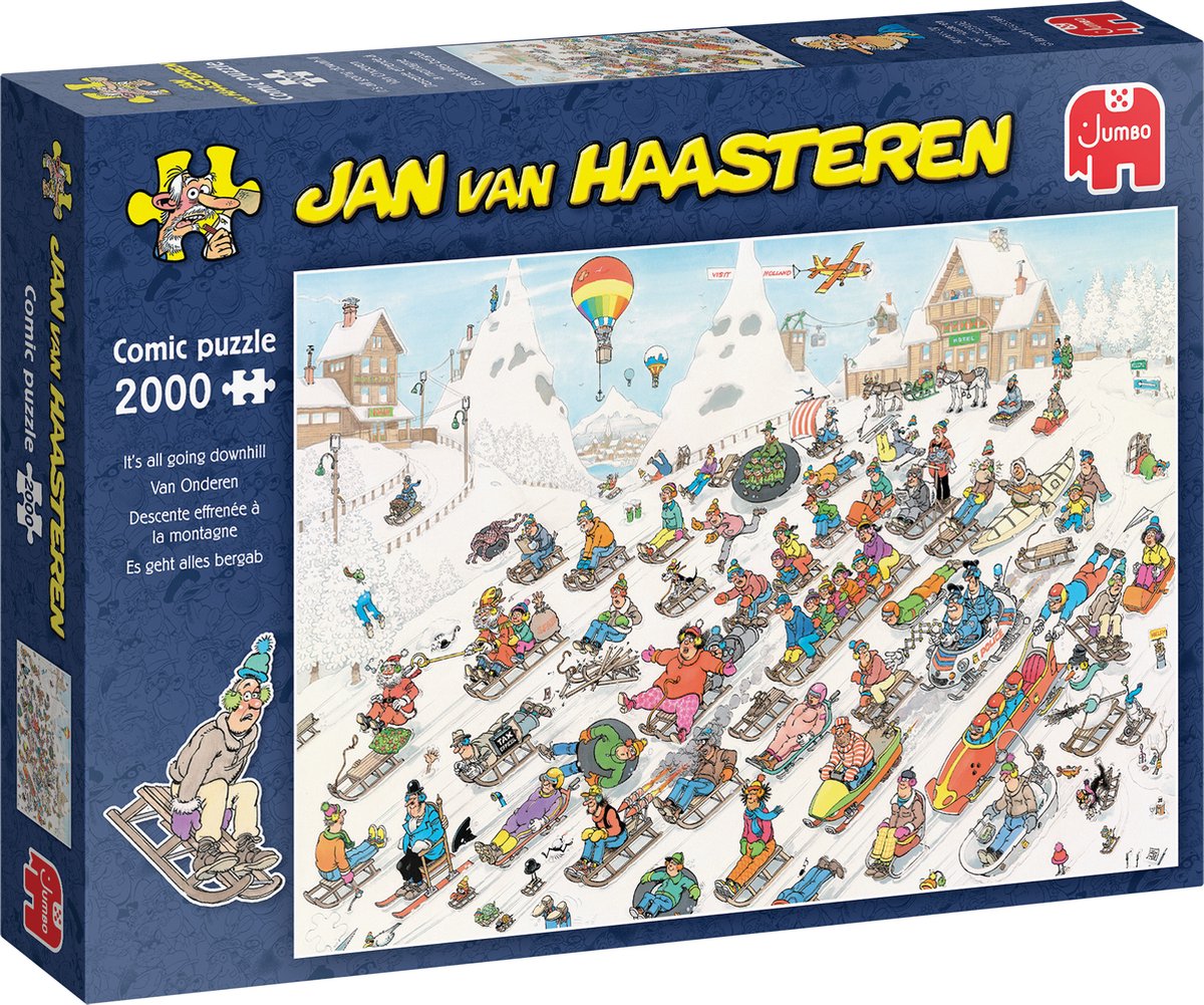 Jumbo - Jan van haasteren legpuzzel - van onderen! - 2000st.