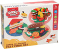 Lobbes Speelgoed- Lobbes SpeelgoedKleiset luxe lunch - 5 kleuren klei