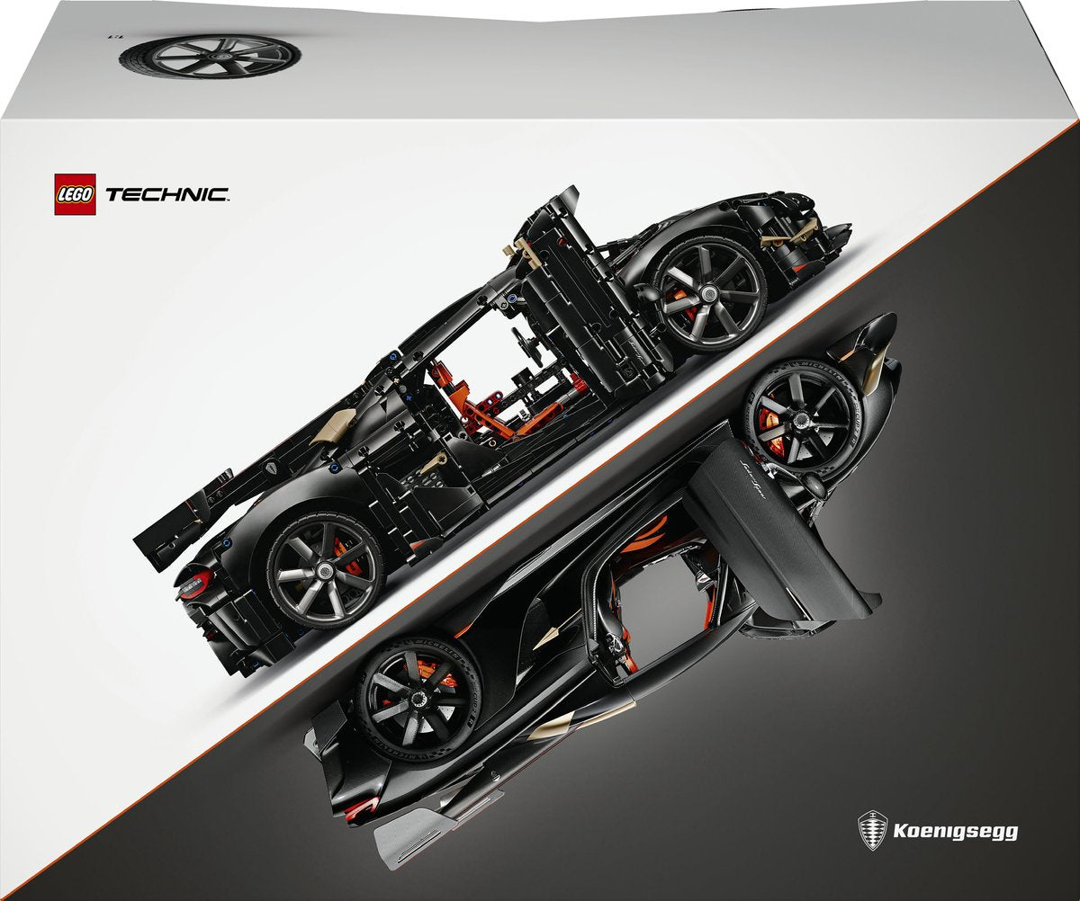 LEGO - ® technic koenigsegg sadair's spear megacar - technische bouwset voor volwassenen - 42232