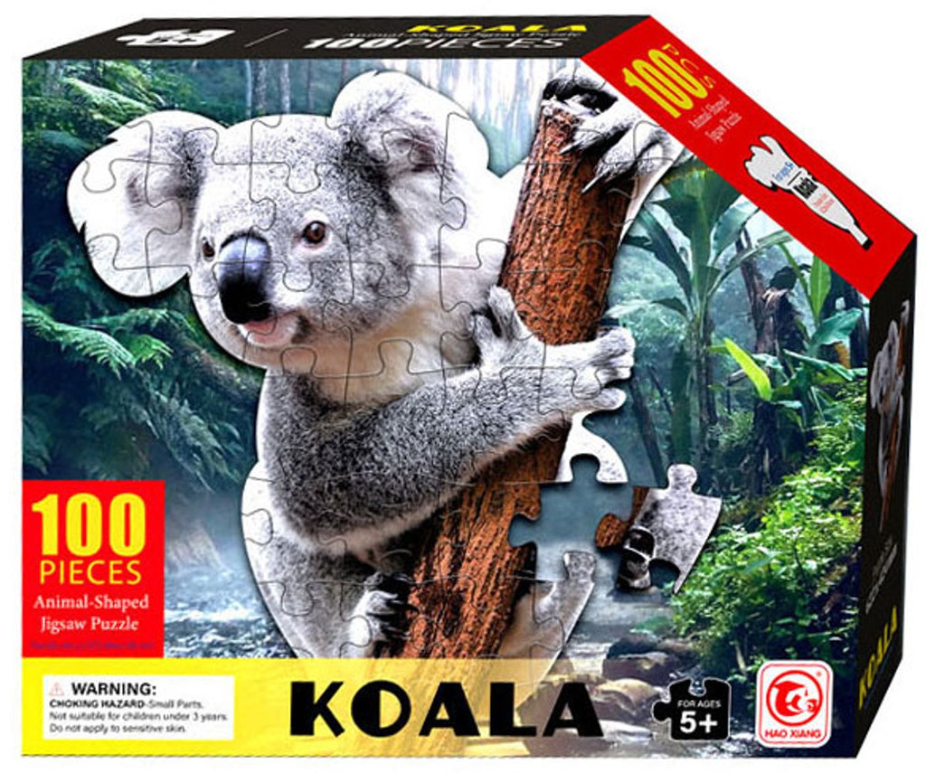 Lobbes Speelgoed- Lobbes SpeelgoedShape puzzel koala 100st.