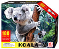 Lobbes Speelgoed- Lobbes SpeelgoedShape puzzel koala 100st.