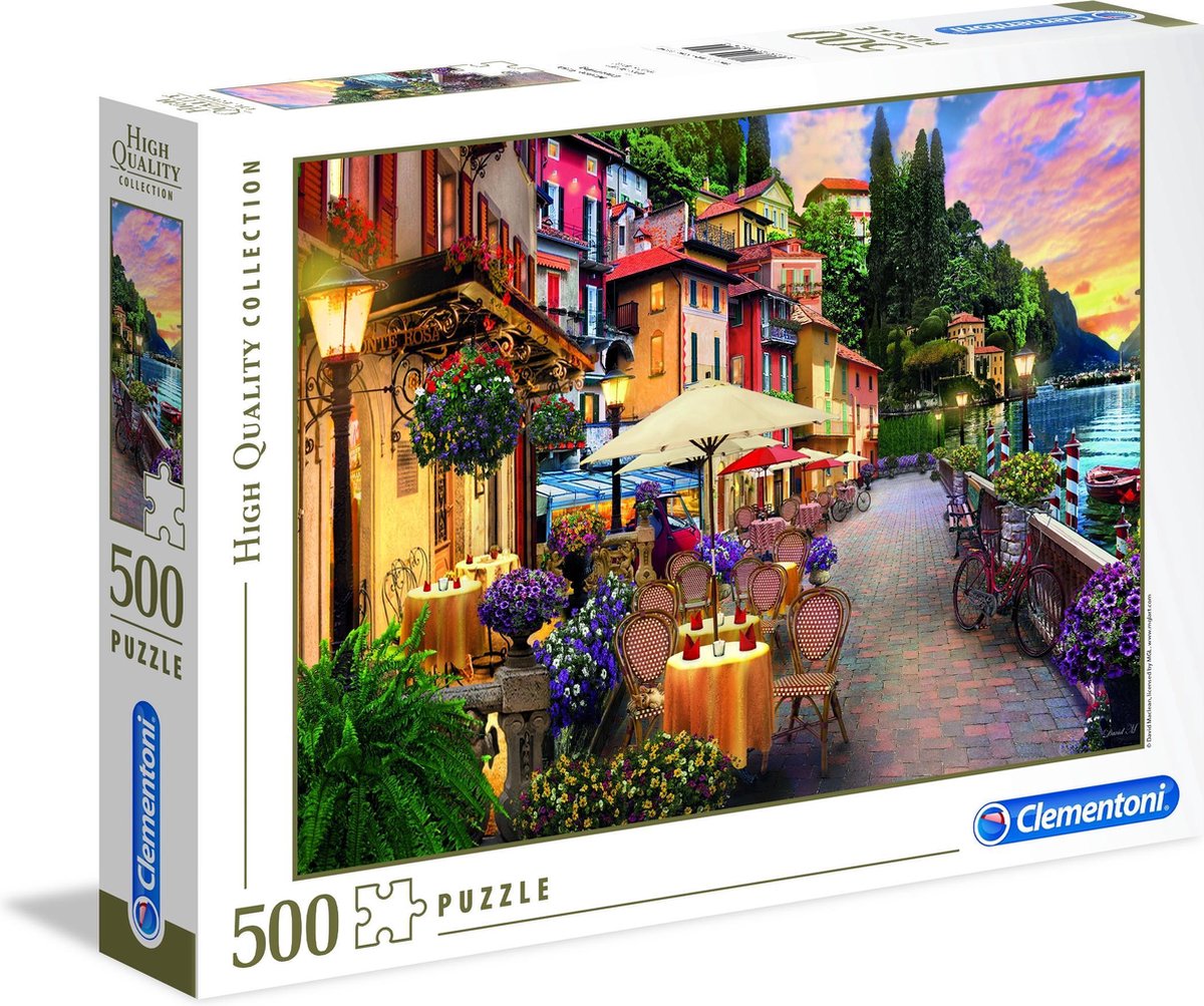 Clementoni - puzzel - 500 stukjes - monte rosa dreaming - puzzel voor volwassenen - high quality collection