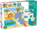 Jumbo - goula puzzel 6 habitat - 5st.