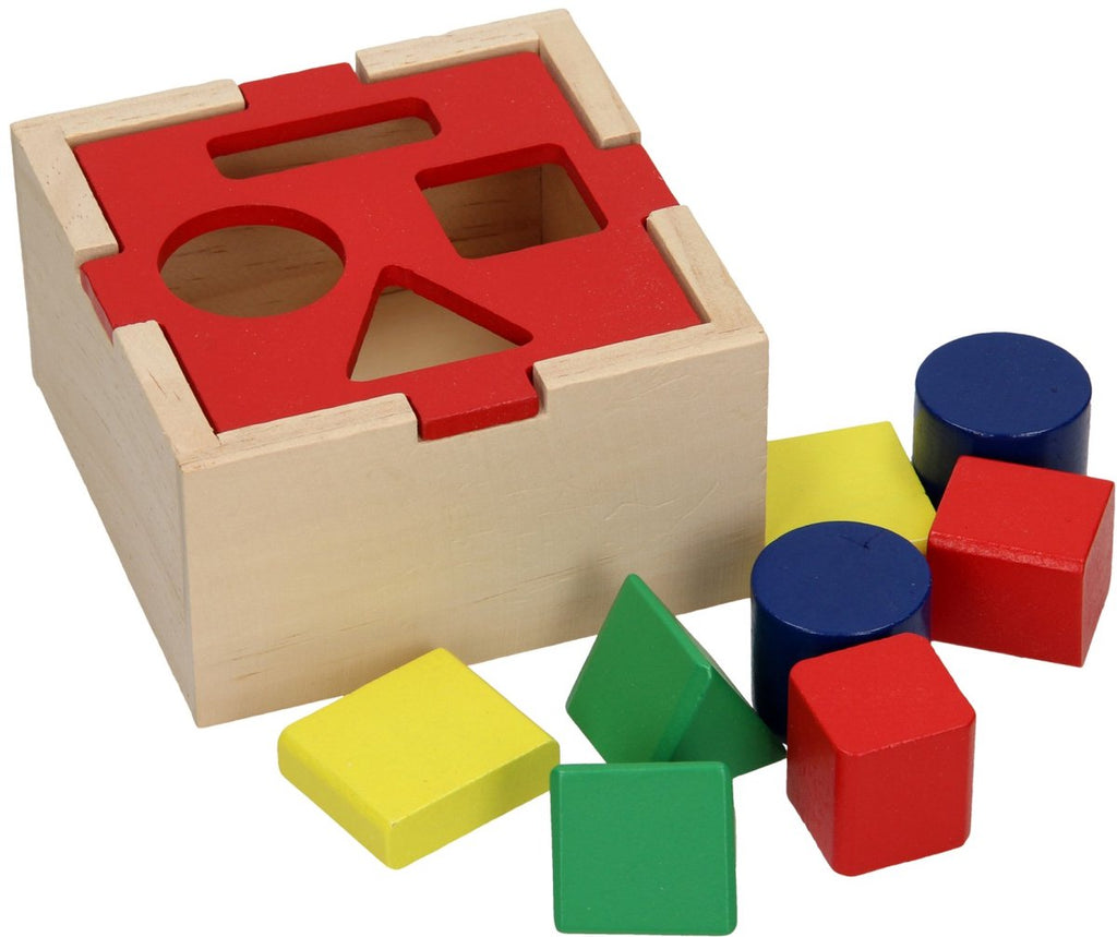 Playwood - wood Houten vormenstoof met deksel