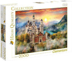 Clementoni - legpuzzel neuschwanstein - 2000st.