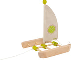 Goki houten catamaran bouwpakket, 11dlg.