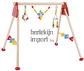 Goki - houten babygym regenboog