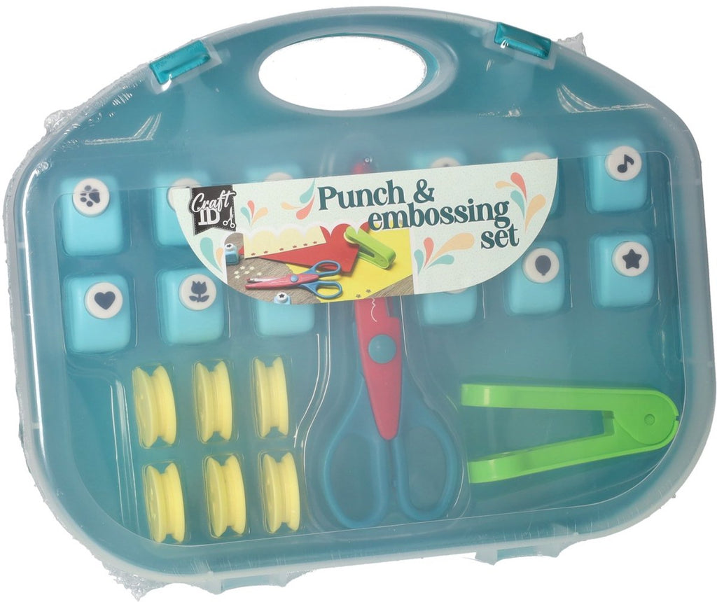 Creative Craft Group - Creative Craft Group Pons- & embossing set incl. schaar