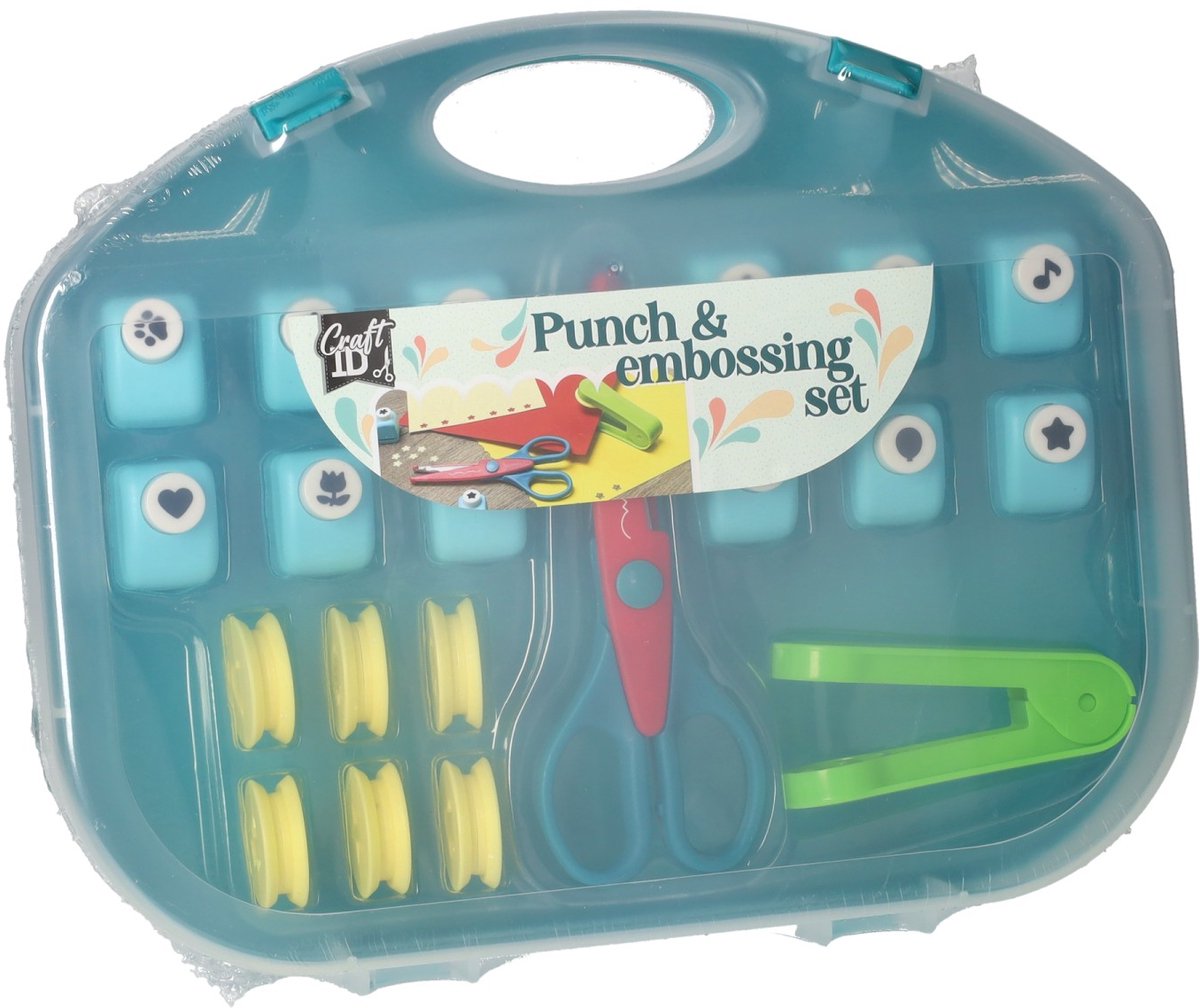 Creative Craft Group - Creative Craft Group Pons- & embossing set incl. schaar