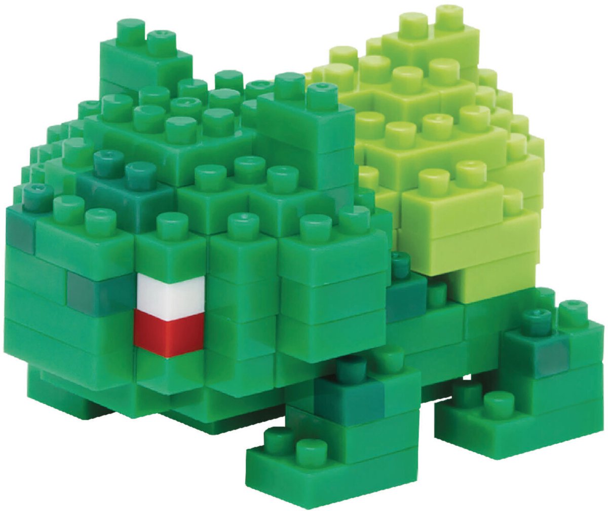 Bandai - Bandai Nanoblock bouwset pokémon bulbasaur - 120 stuks