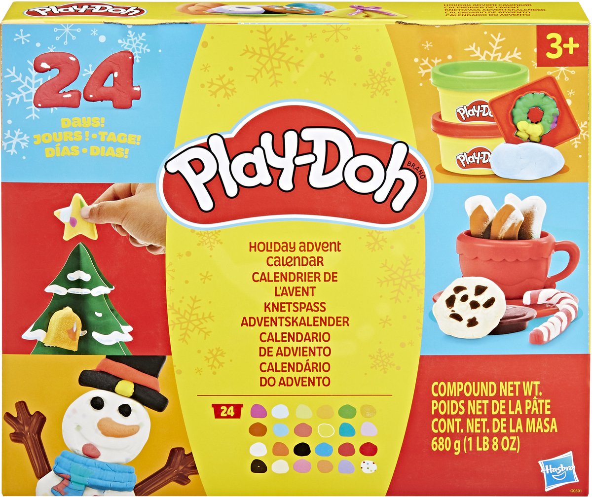 Play-Doh -Doh adventskalender speelset
