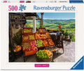 Ravensburger - – groente- en fruitmarkt kroatië – legpuzzel – 500 stukjes