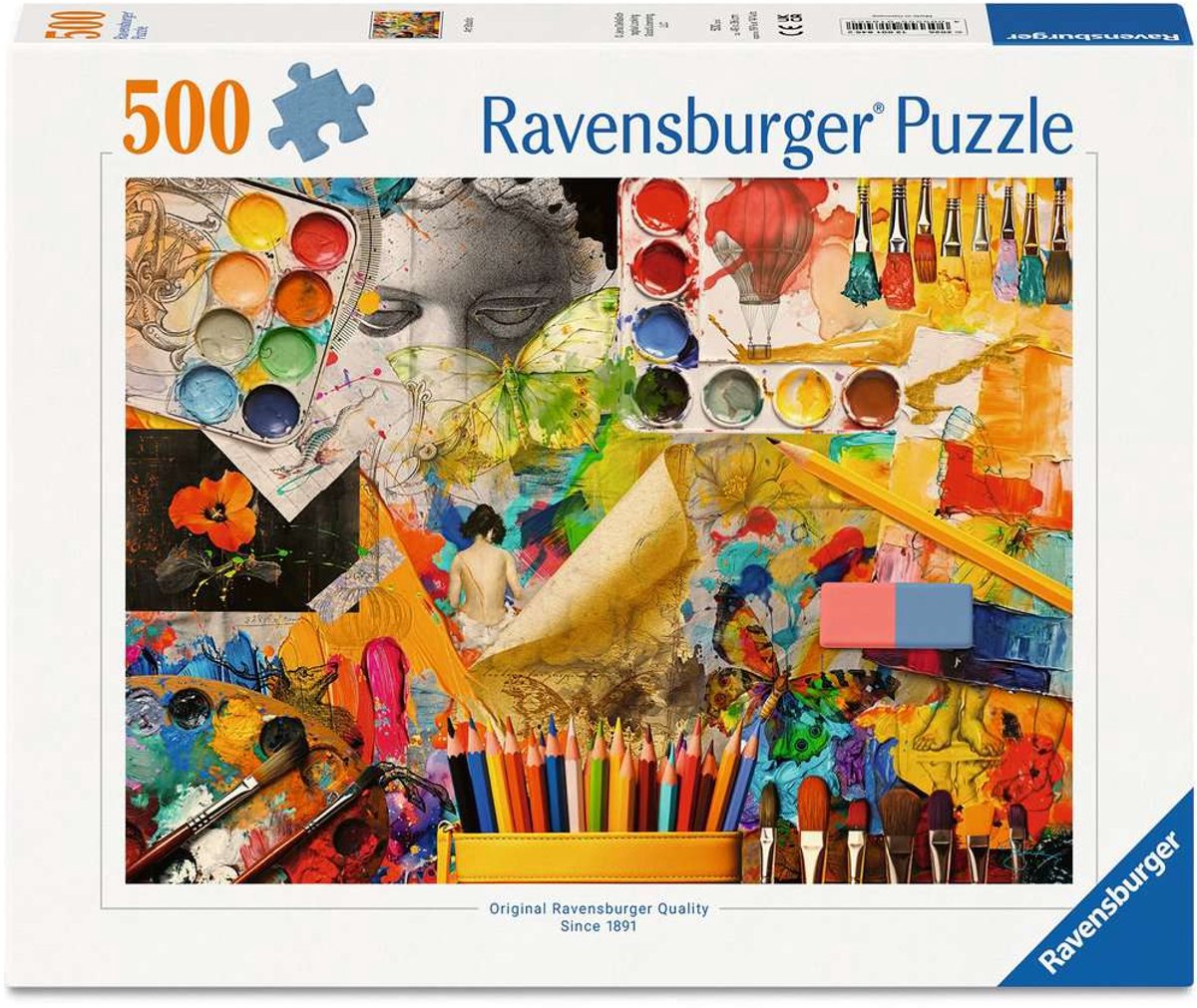 Ravensburger - – atelierkunst – legpuzzel – 500 stukjes