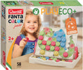 Quercetti play eco+ fantacolor insteek mozaïek junior (58-delig)